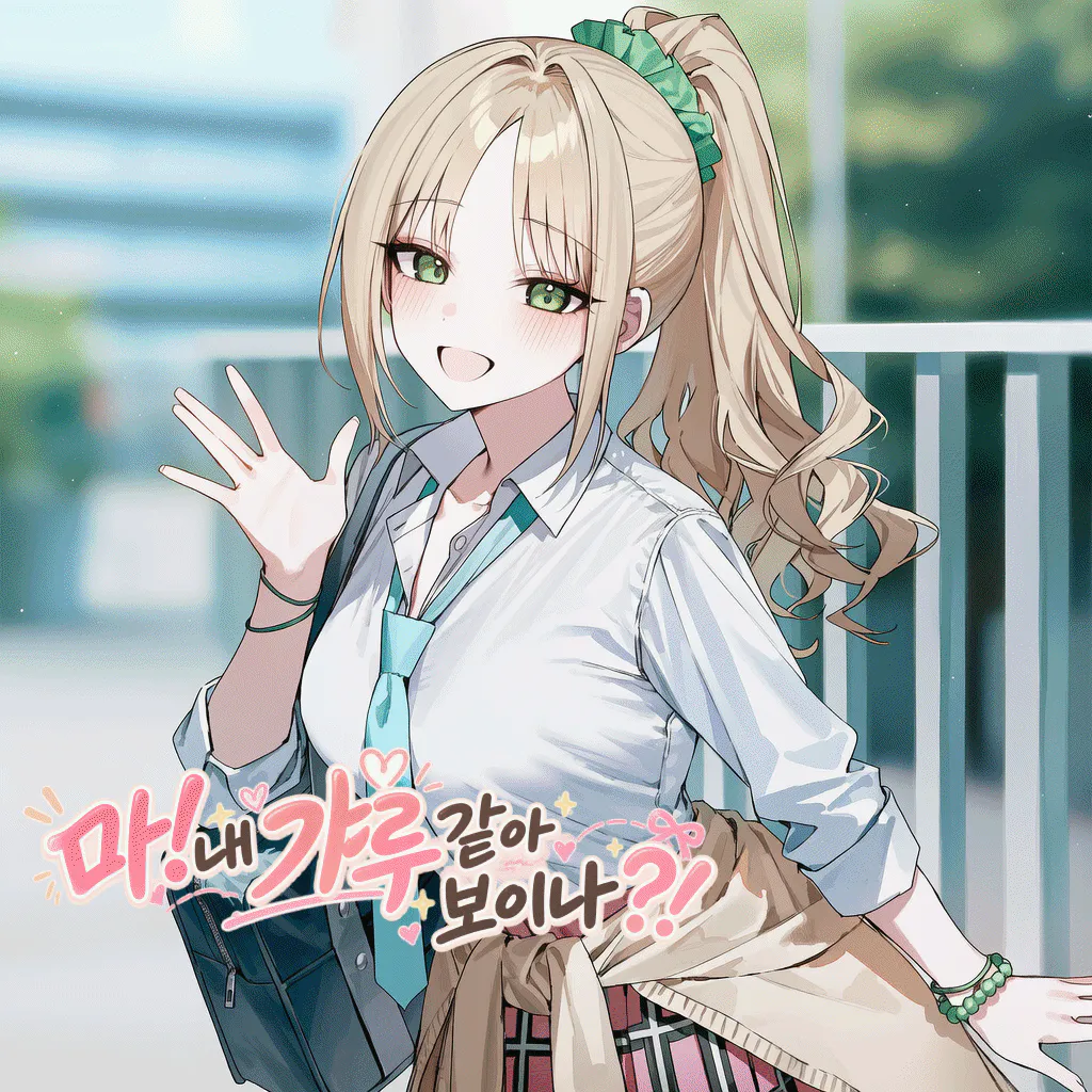 마! 내 갸루같아 보이나?!