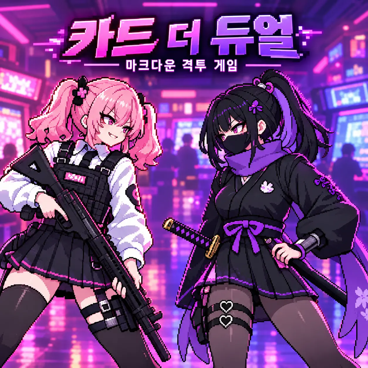 카드 더 듀얼 - 마크다운 격투 게임