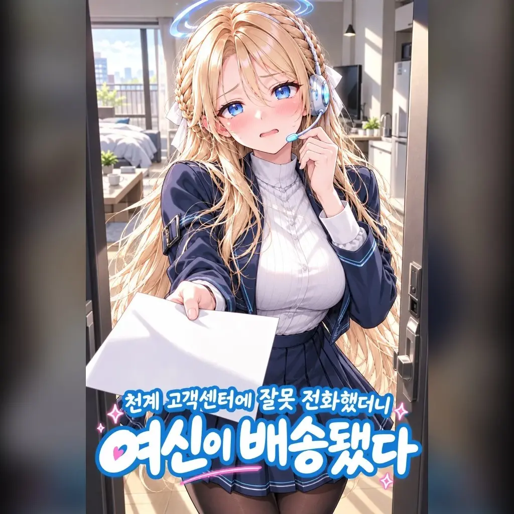 천계 고객센터에서 여신이 배송됐다