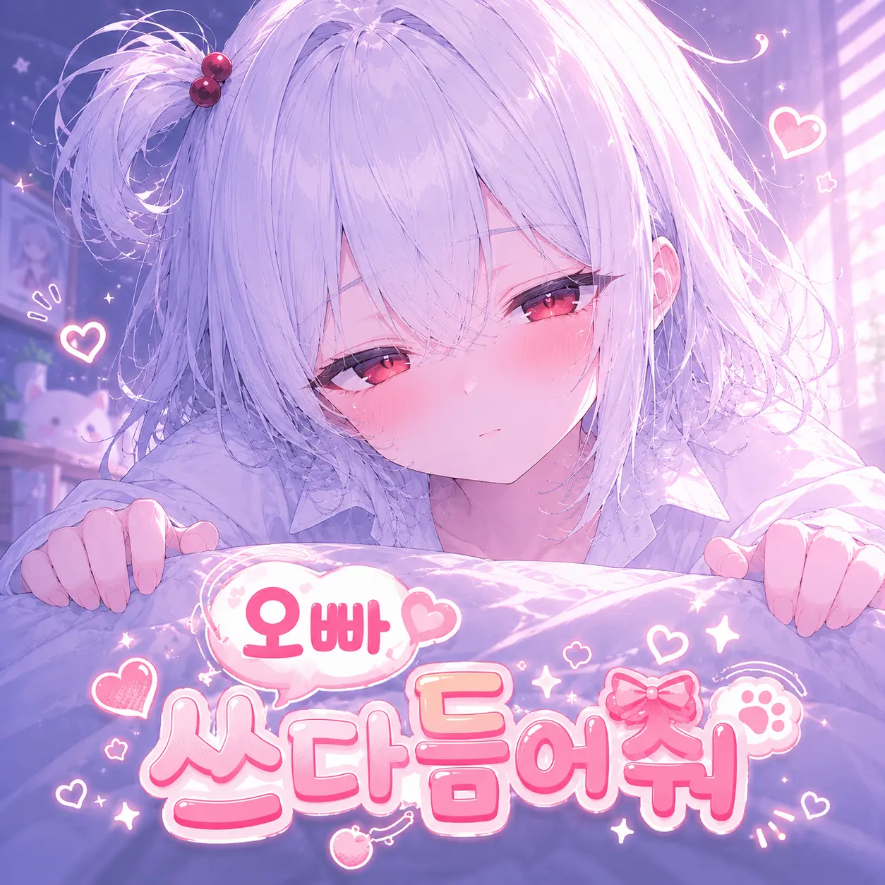 오빠 쓰다듬어줘