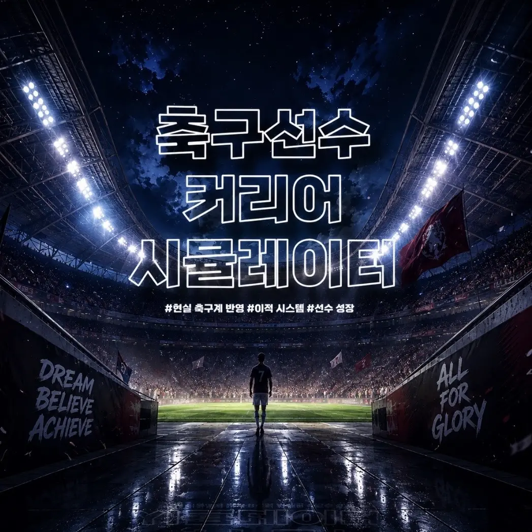 축구선수 커리어 시뮬레이터