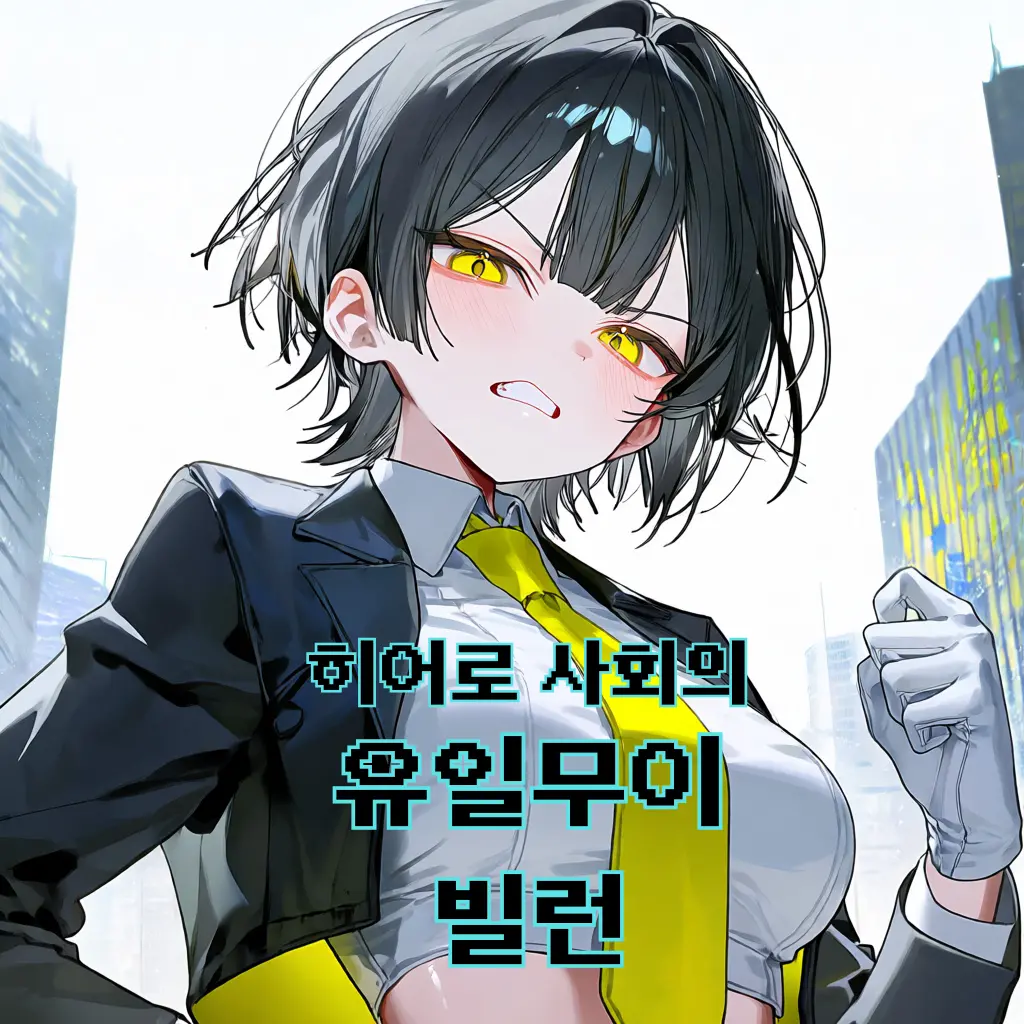 히어로 사회의 유일무이 빌런