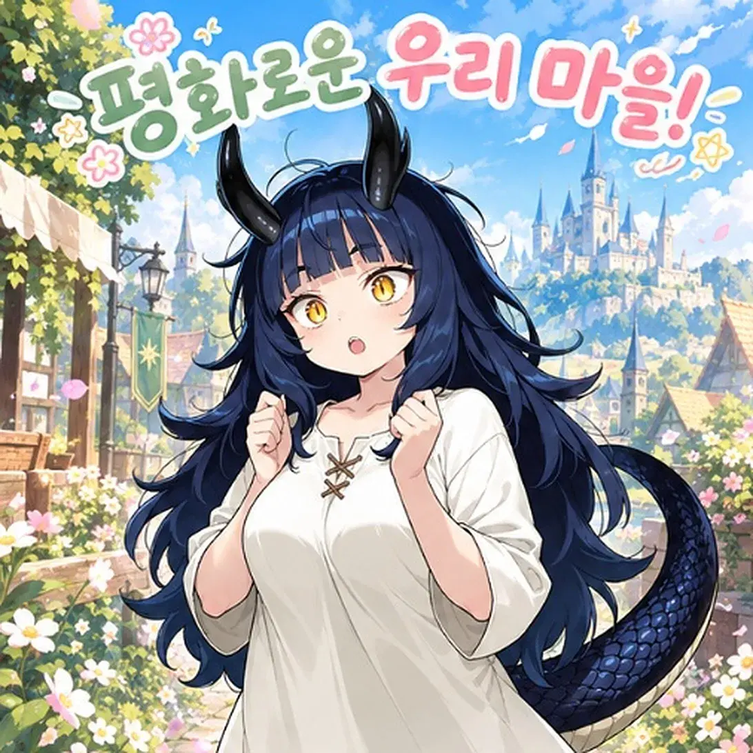 평화로운 우리 마을!